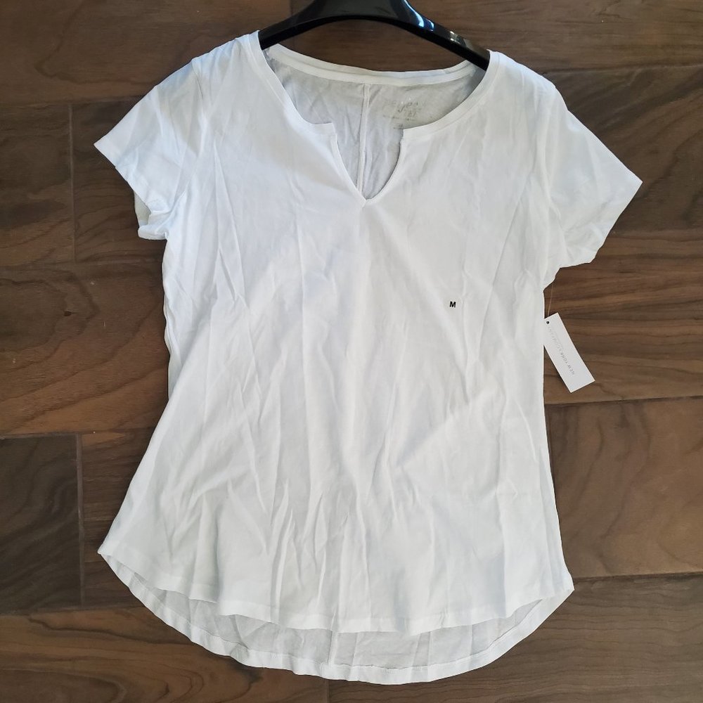 Womens NY&C Medium White Tee